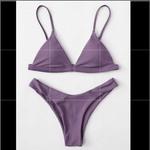 NEW NEVER WORN SHEIN Triangle High Cut Bikini